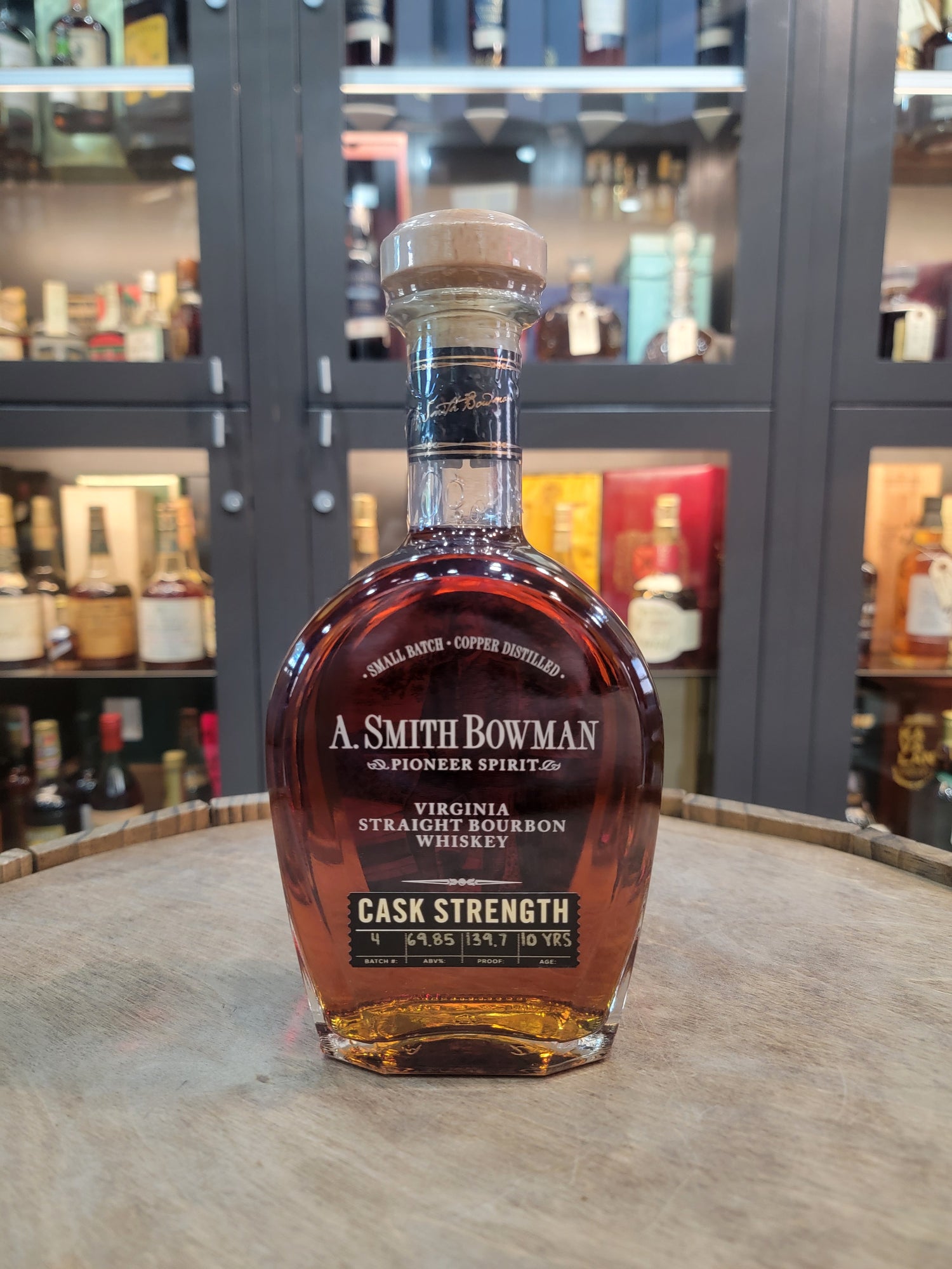 A. Smith Bowman Cask Strength - Batch 4 -139.7 Proof