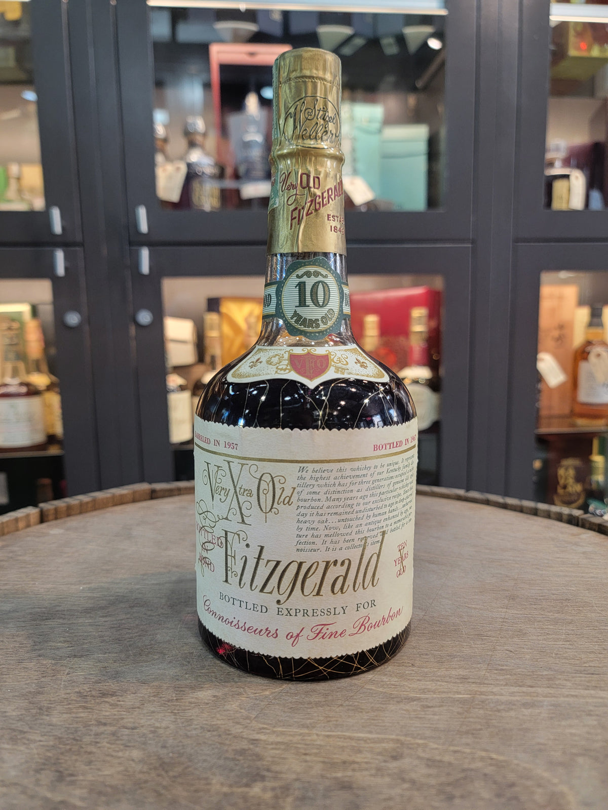 Very Xtra Old Fitzgerald 10yr BIB - 1957-1967