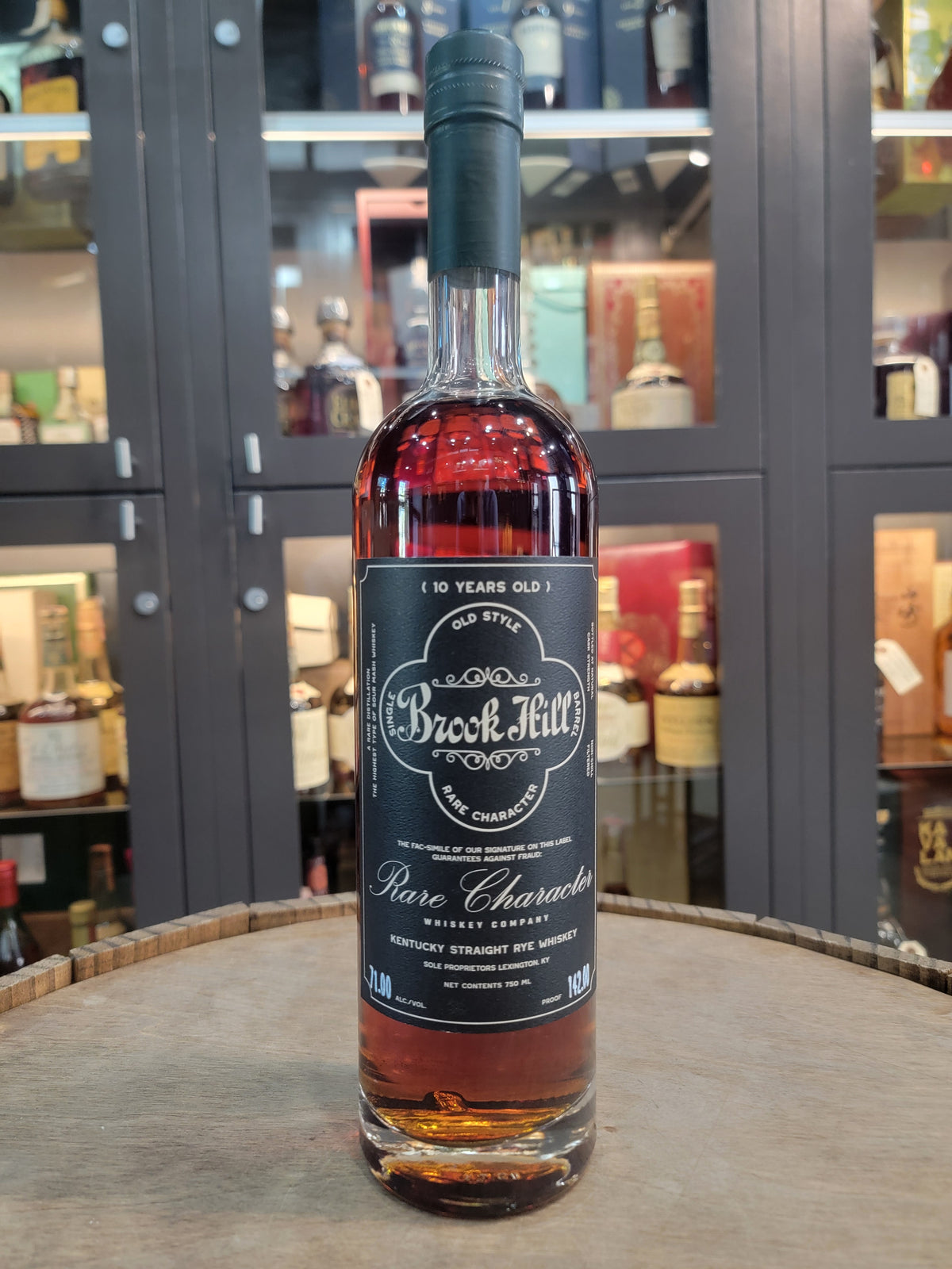 Brook Hill 10 Year Private Barrel Rye 'Believe in Miracles' C647 - 142 Proof
