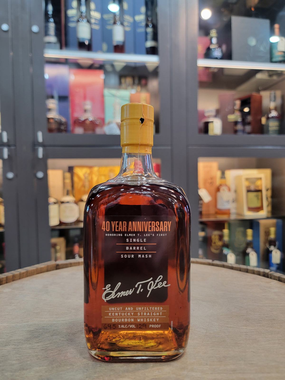 Elmer T Lee 40th Anniversary - Uncut and Unfiltered (129 Proof)