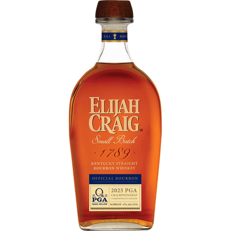 Elijah Craig 2025 PGA Commemorative Edition Small Batch Bourbon