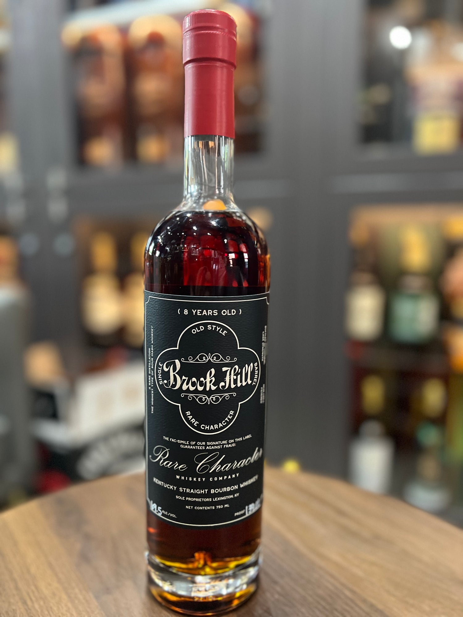 Brook Hill 8 Year Private Barrel Bourbon 'Duro' W396 - 139pf