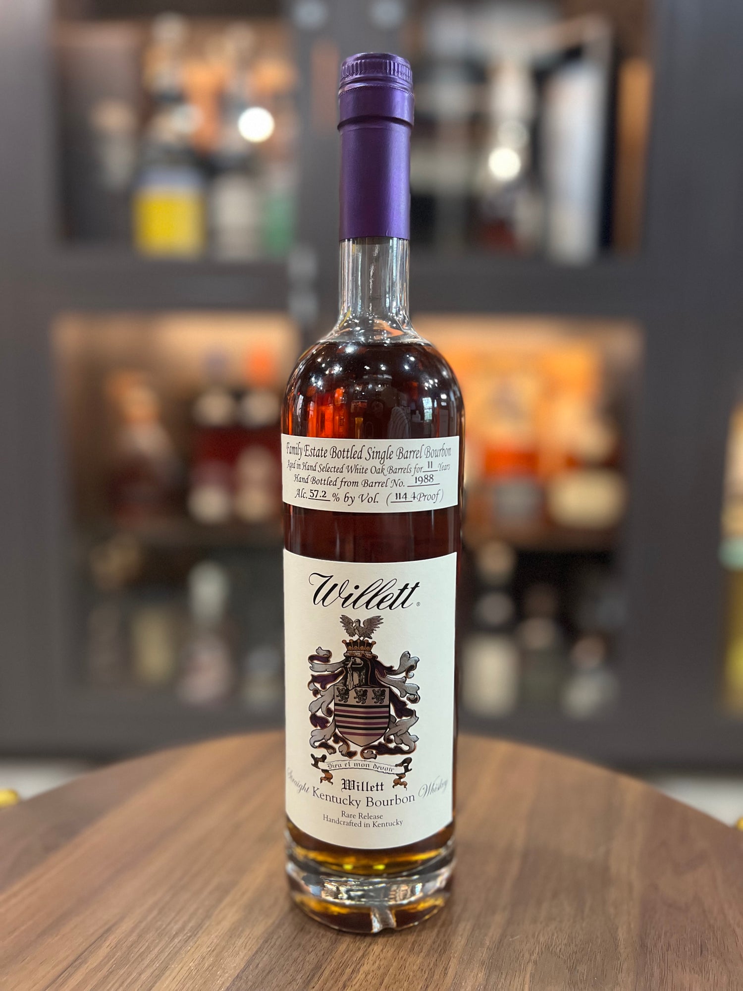 Willett Family Estate "Purple Top" 11 Year Bourbon ("Garden View")