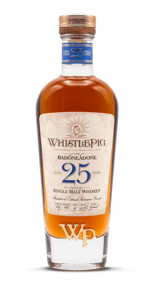 WhistlePig The Badonkadonk 25 Year Old Single Malt Whiskey 750ml