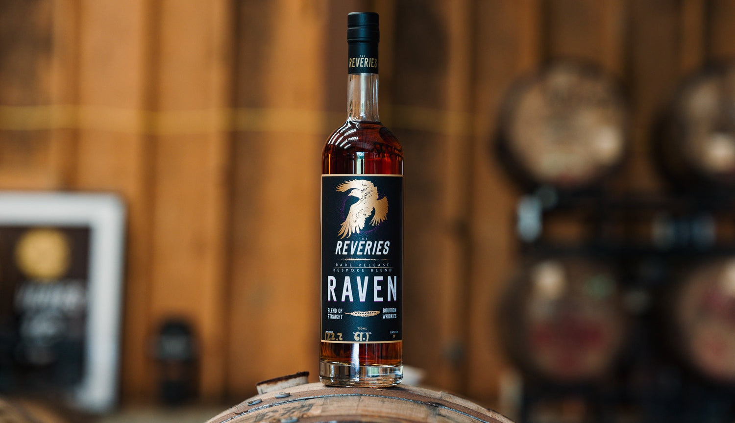 THE REVERIES "RAVEN" Rare Release Batch V Barrel Strength Bourbon (2026 Release)