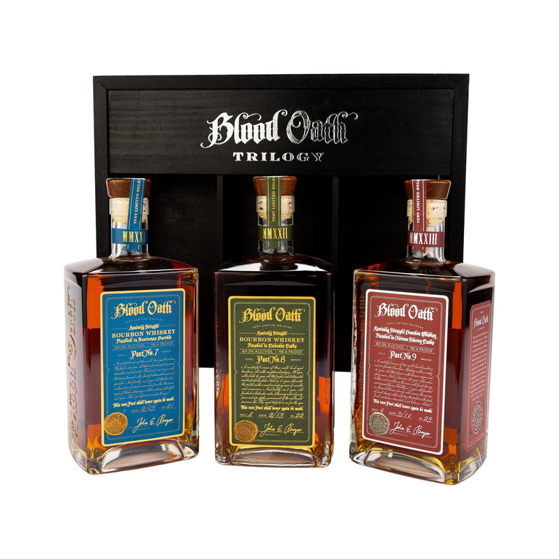 Blood Oath Trilogy 3 with box Pact 7-9
