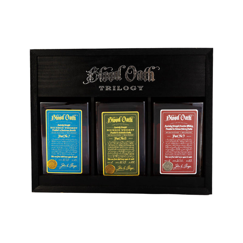Blood Oath Trilogy 3 with box Pact 7-9