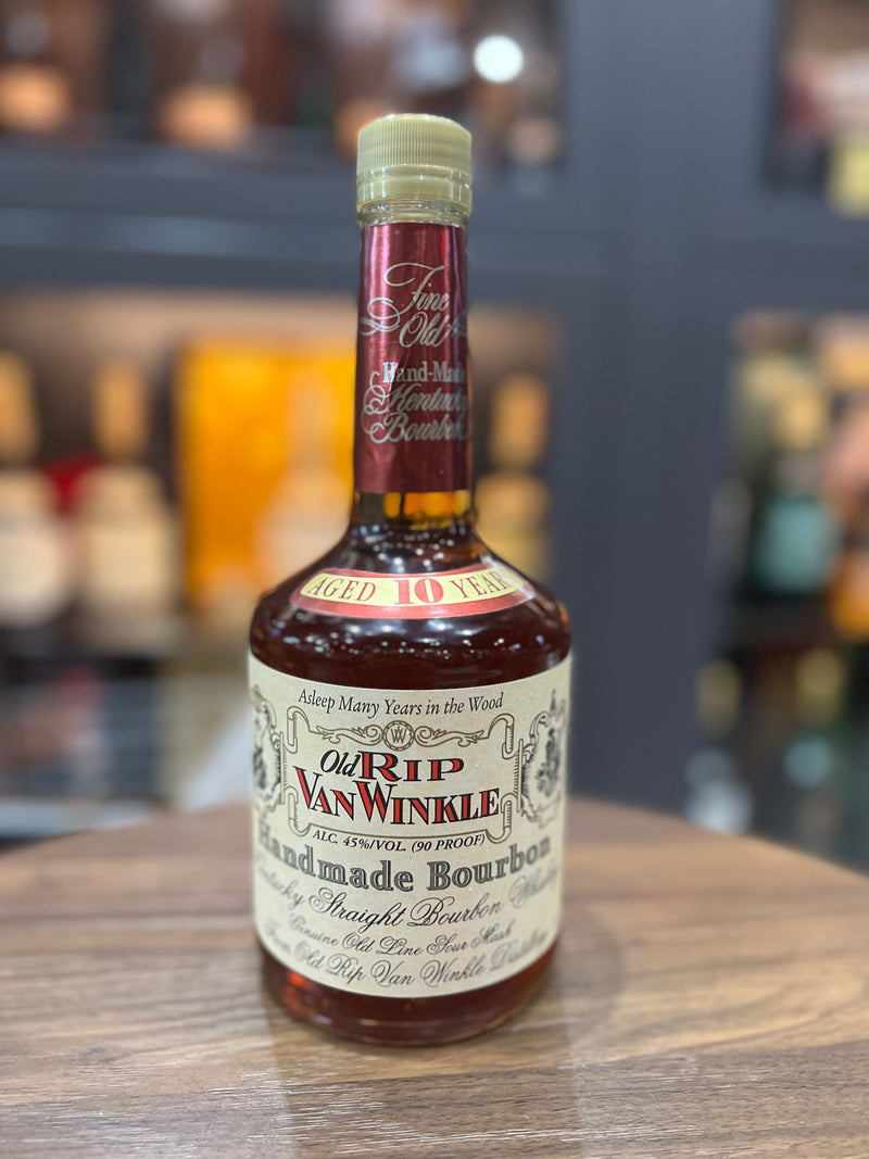 Old Rip Van Winkle Handmade 90 Proof 10 Year Old Bourbon (Squat Bottle)