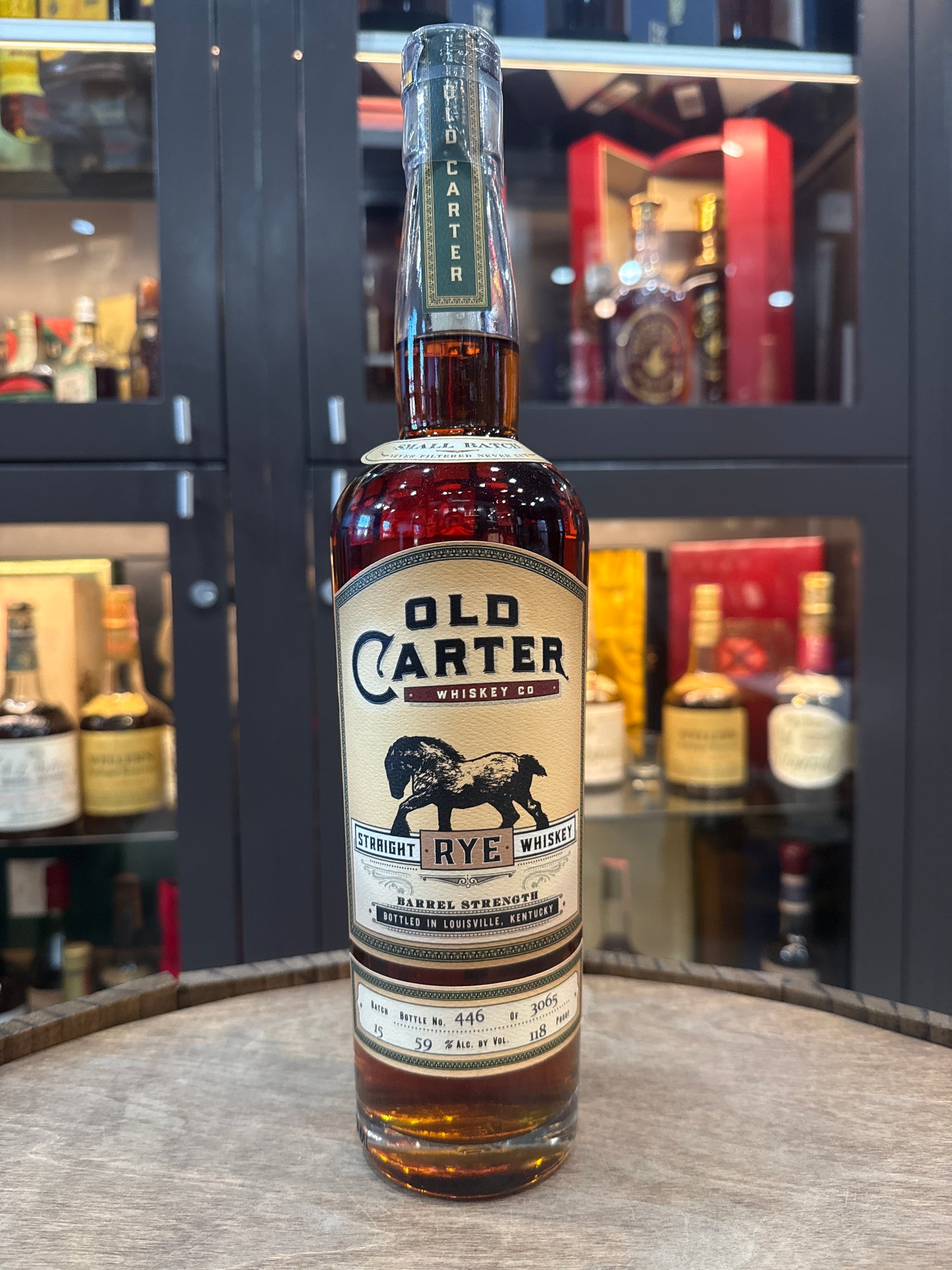 Old Carter Small Batch Rye 