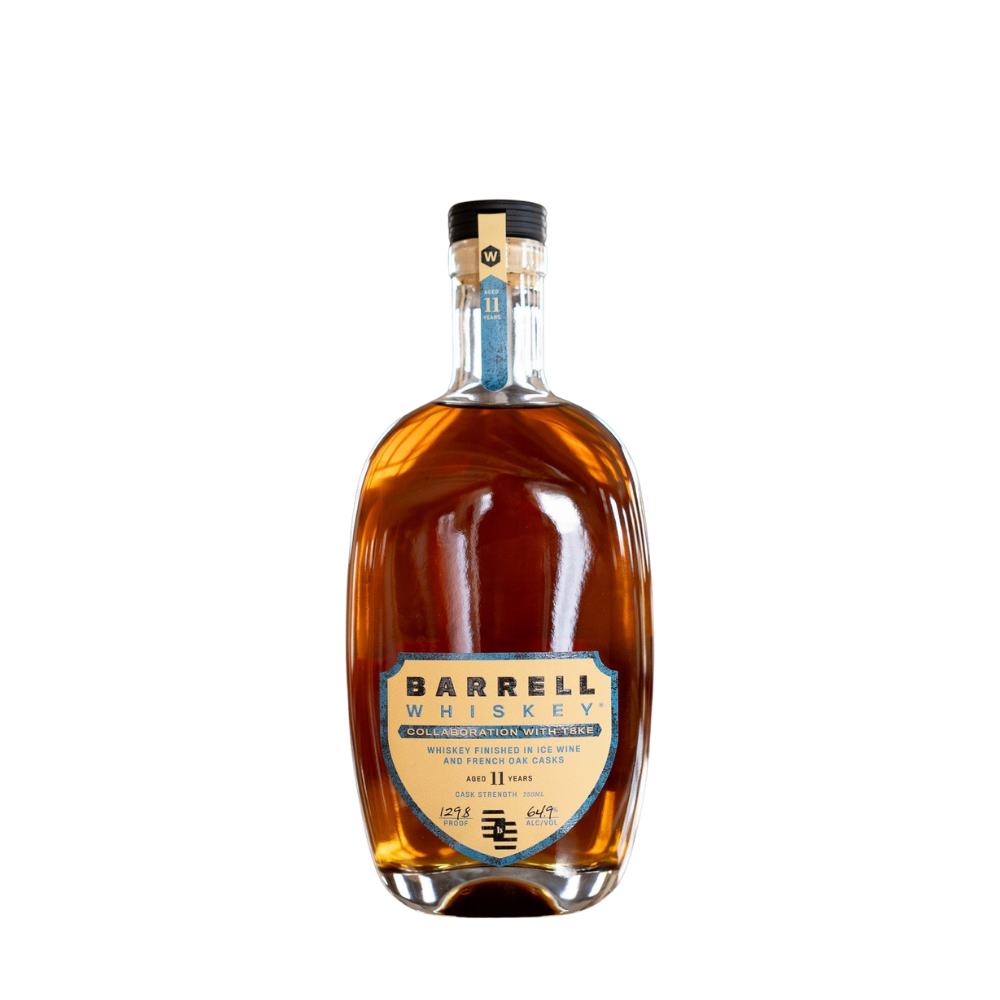 Barrell Craft Spirits x Collaboration With T8KE Single Barrel Barrel Strength 11 Year Ice Wine & French Oak Cask r/Bourbon Exclusive