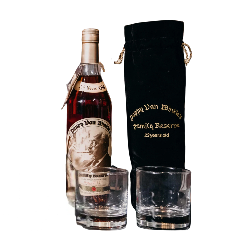"Best Pappy Ever" Pappy Van Winkle 23 Year Bourbon Handcrafted Gift Box