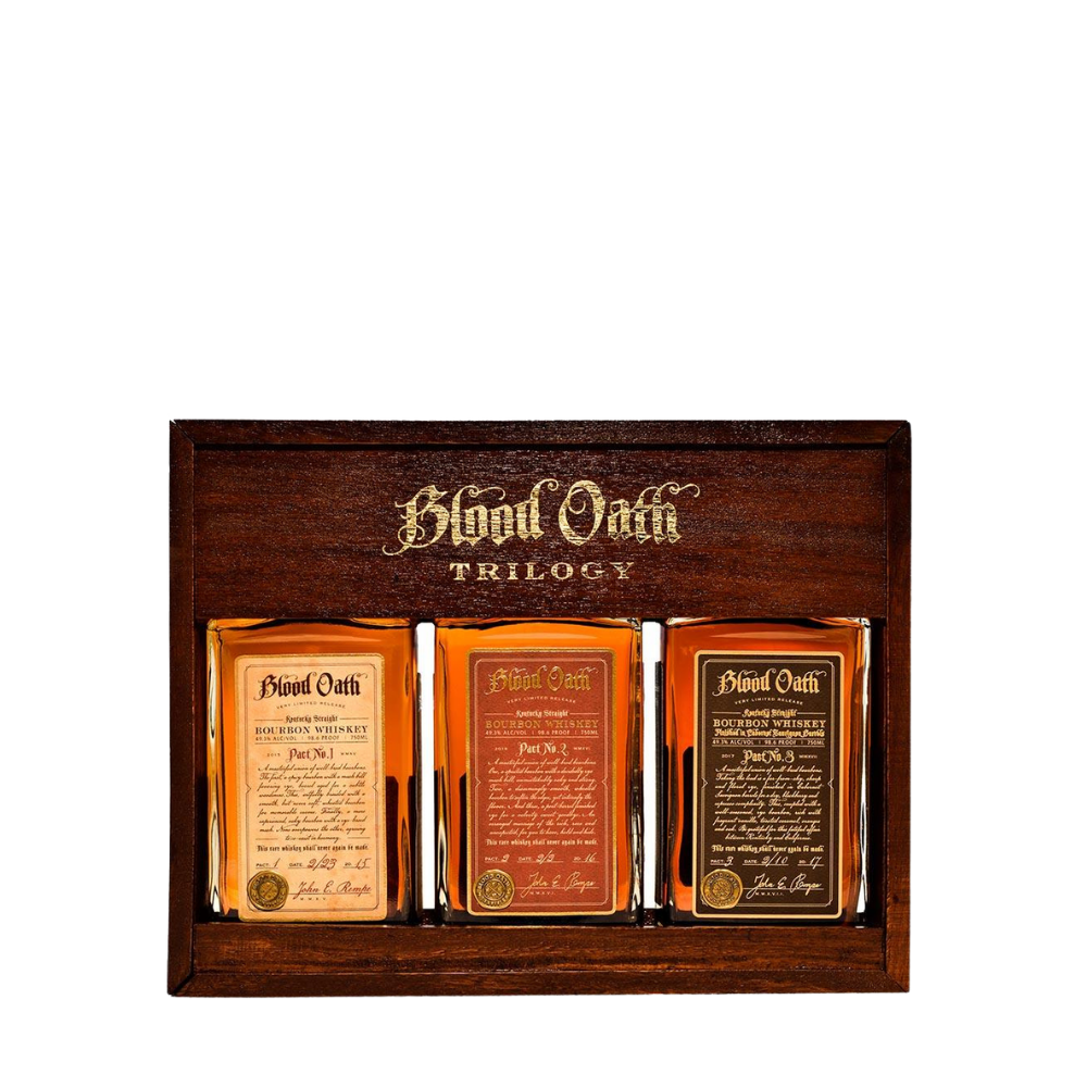 Blood Oath Trilogy 1 with box Pact 1-3