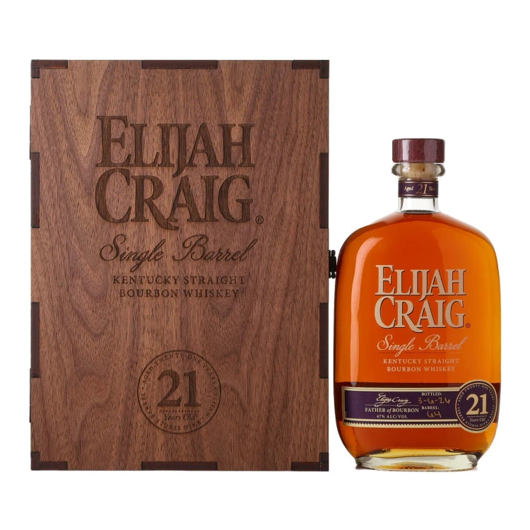 Elijah Craig 21 Year Single Barrel Bourbon