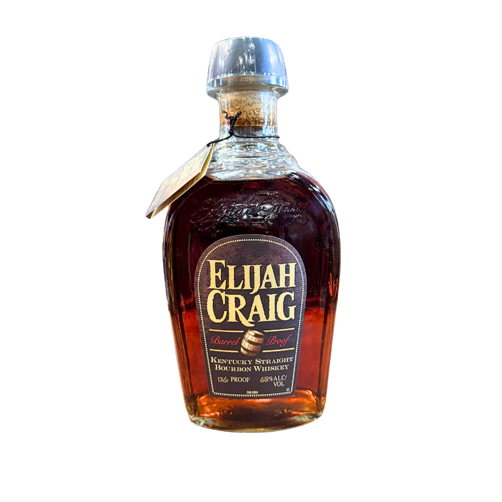Elijah Craig Barrel Proof - Old Squat Bottle - 136 Proof - Batch 12