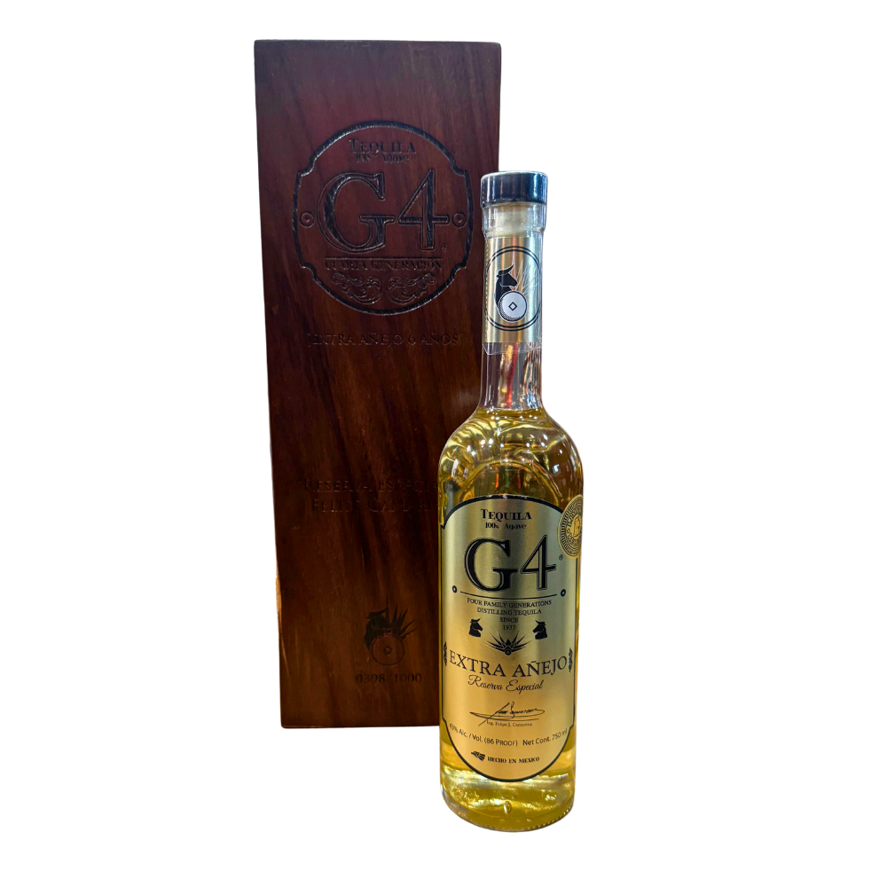 G4 Extra Anejo Limited Edition 6 Years Reserva Especial De Felipe Camarena Tequila