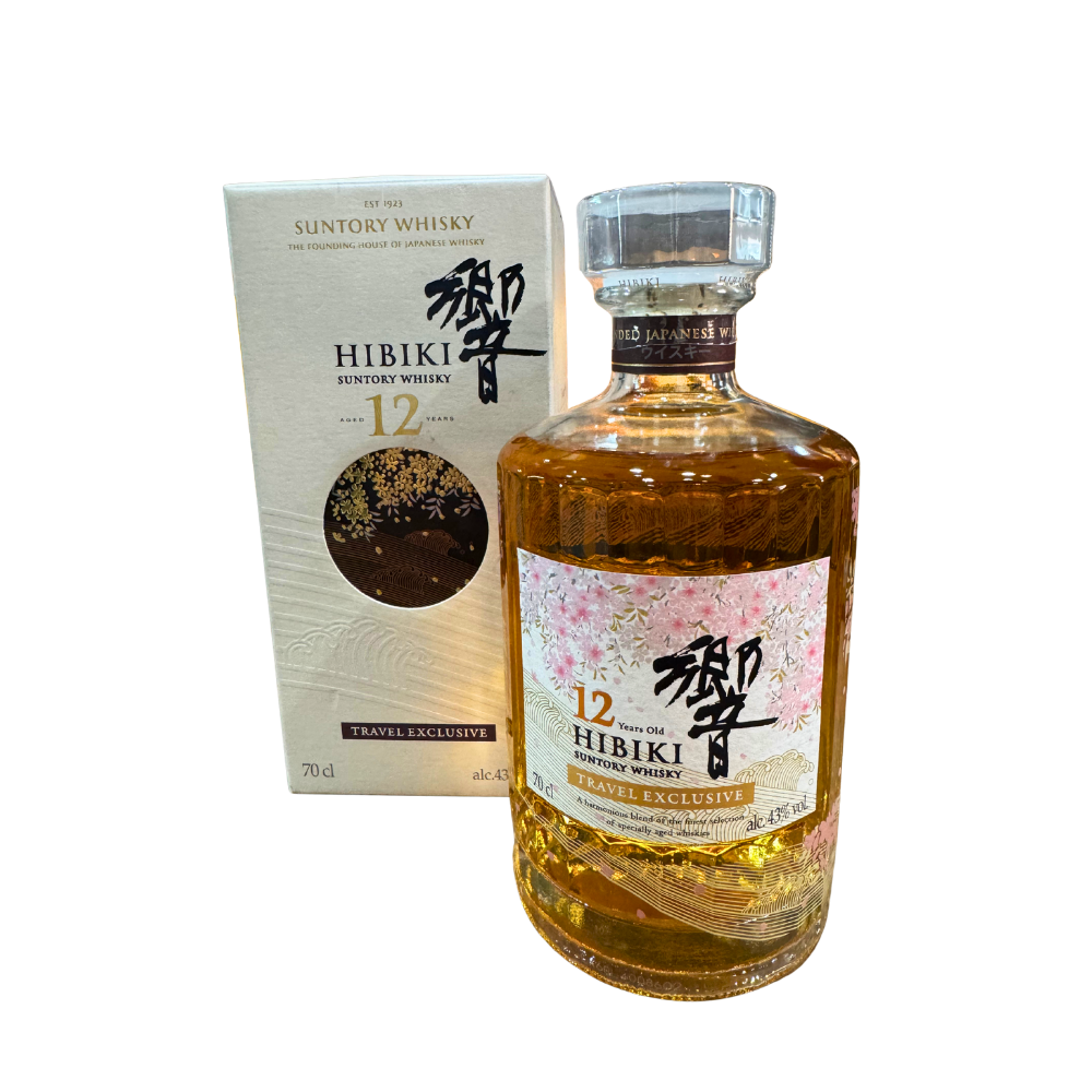 Hibiki 12 Years - Travel Exclusive - Japanese Blended Whisky (700ml)