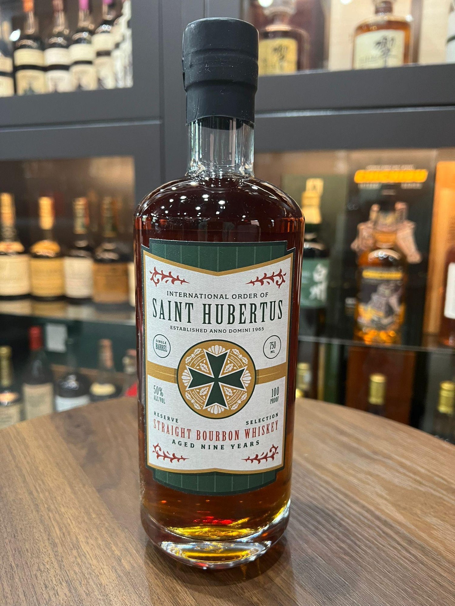 Saint Hubertus Straight Bourbon Whiskey