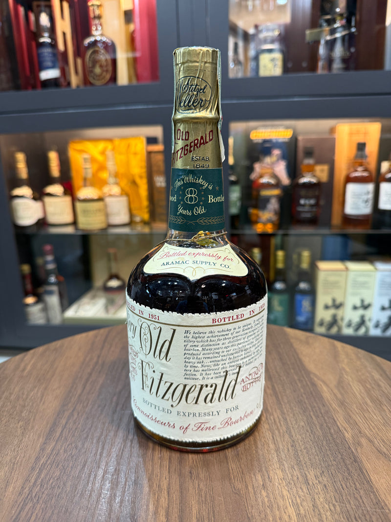 Very Old Fitzgerald 8 year - 1951-1959 4/5 quart