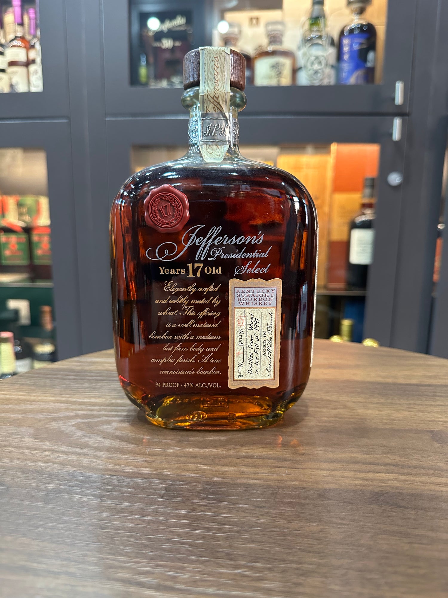 Jefferson's Presidential Select 17 Year Bourbon - Batch 7