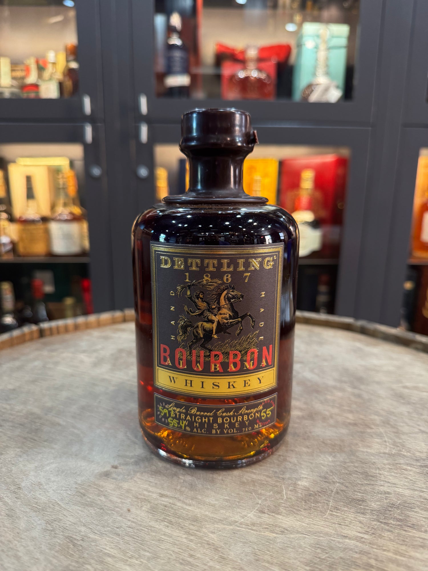 Dettling Single Barrel Cask Strength Bourbon Whiskey