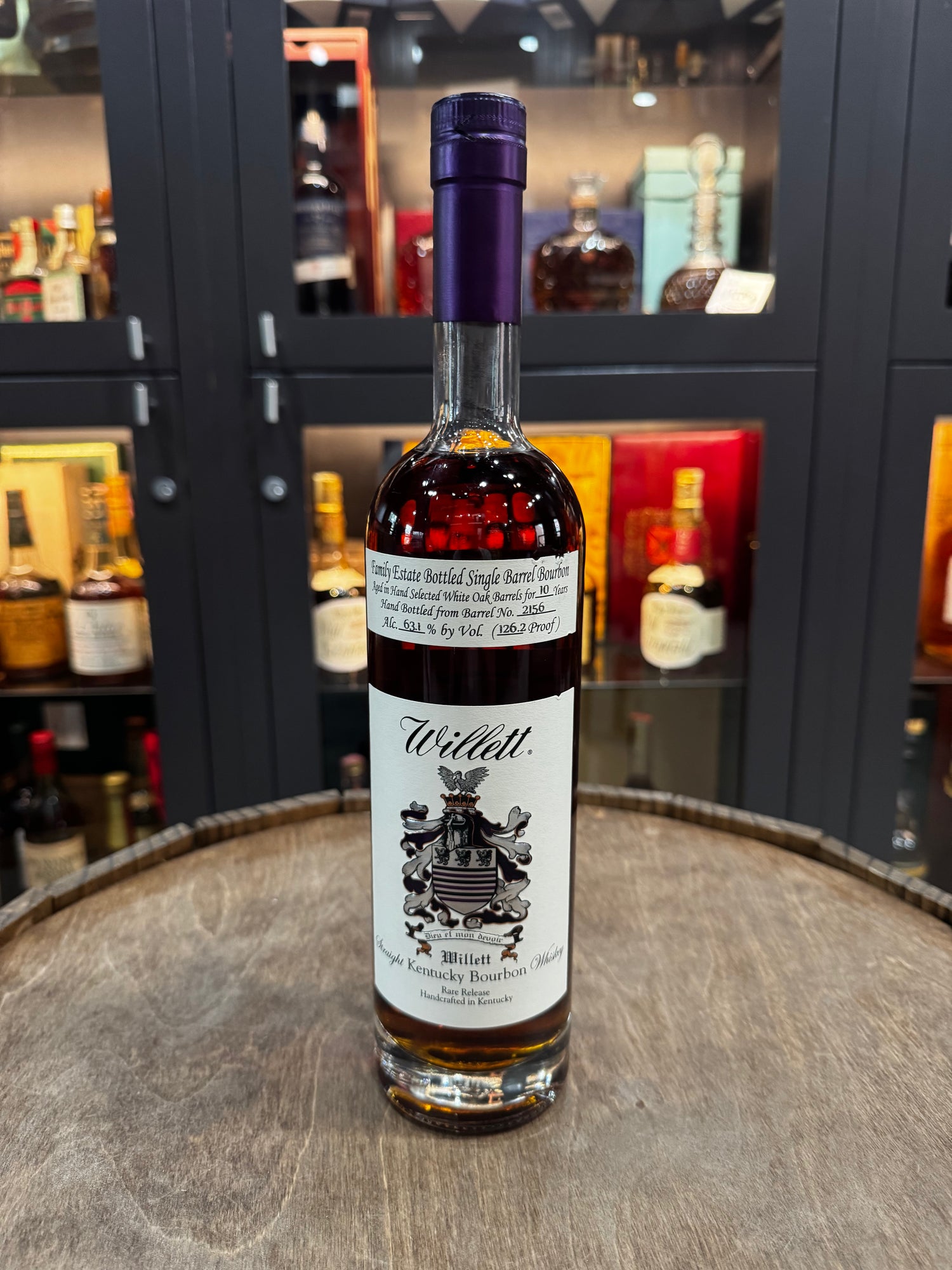 Willett Family Estate "Purple Top" 10 Year Bourbon ("Hey, Alexa")