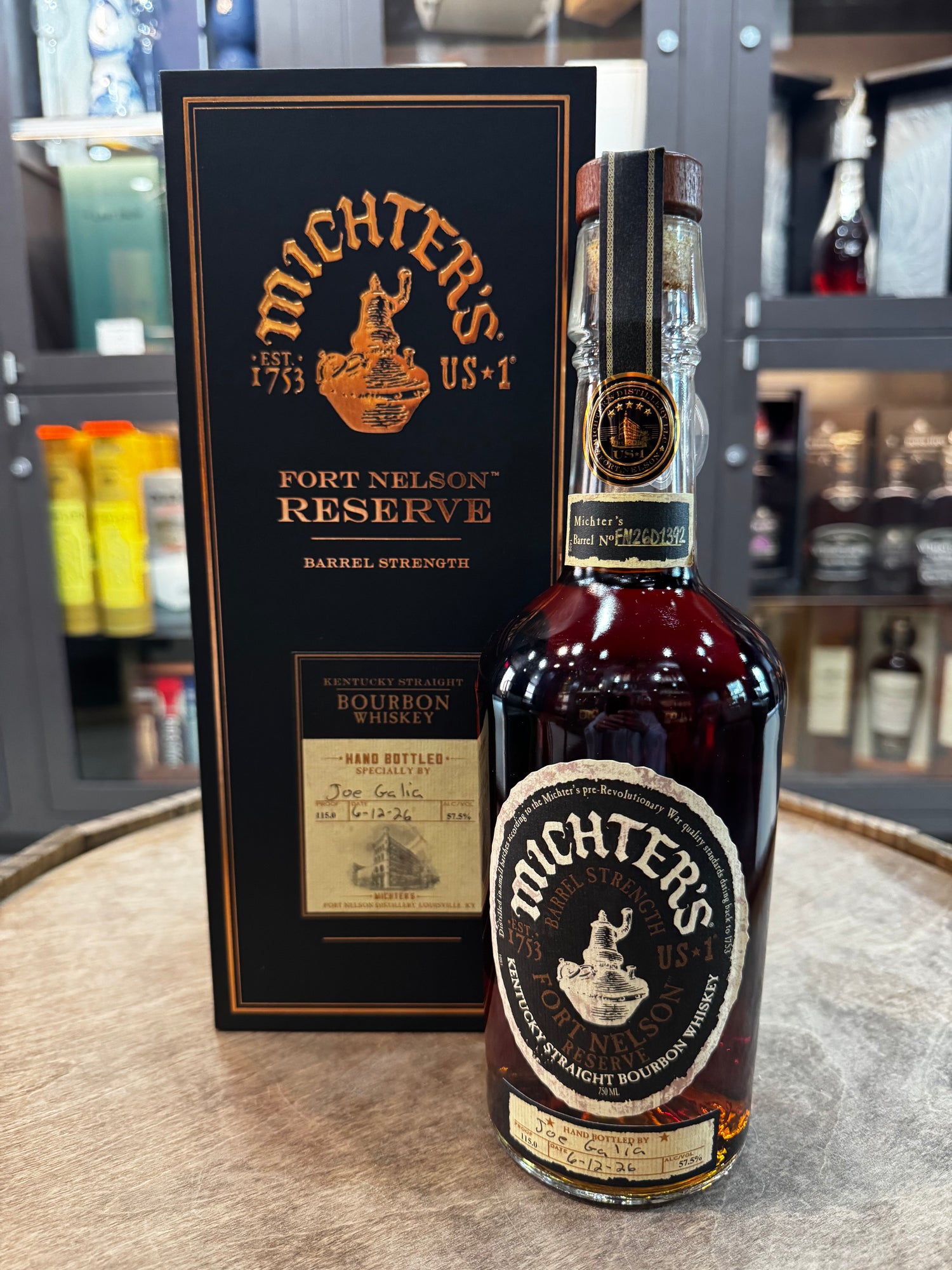 Michter's Fort Nelson Reserve Barrel Strength (Hand Bottled)