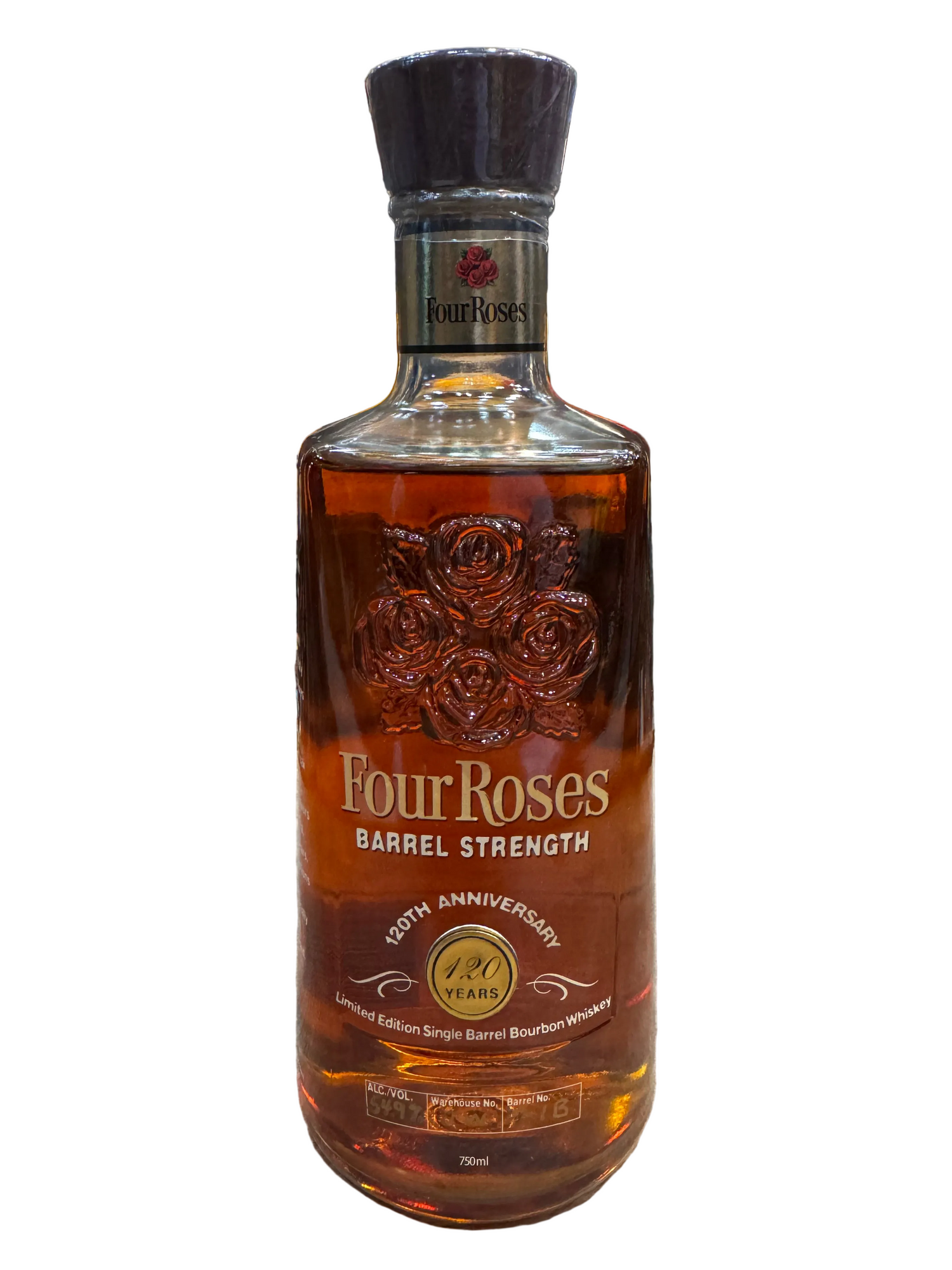 Four Roses 120th Anniversary Barrel Strength Limited Edition Single Barrel Bourbon - 109.8pf (2008)