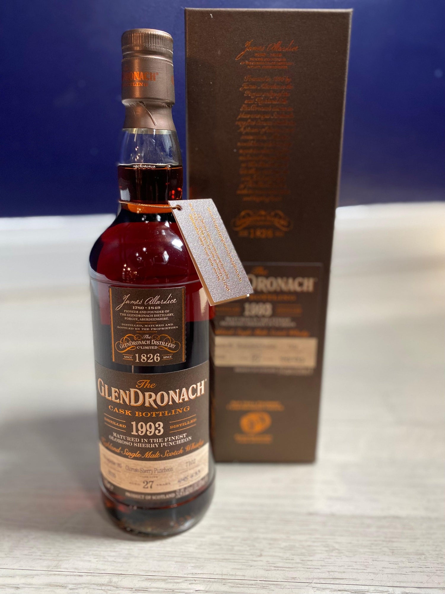 Glendronach 1993 27 year Oloroso Sherry Puncheon Single Malt Scotch
