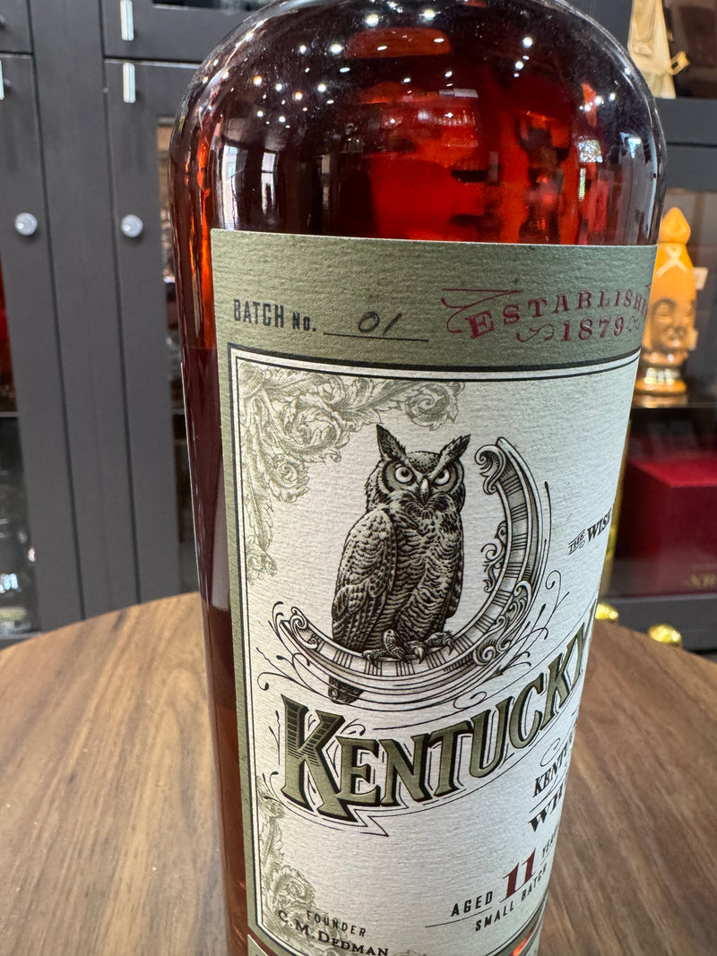 Kentucky Owl 11 Year Straight Rye Whiskey - Batch 1