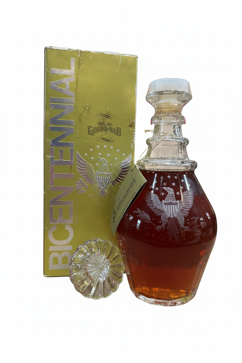 Old Grand Dad Bourbon 1976 Bicentennial Decanter (4/5 Quart)