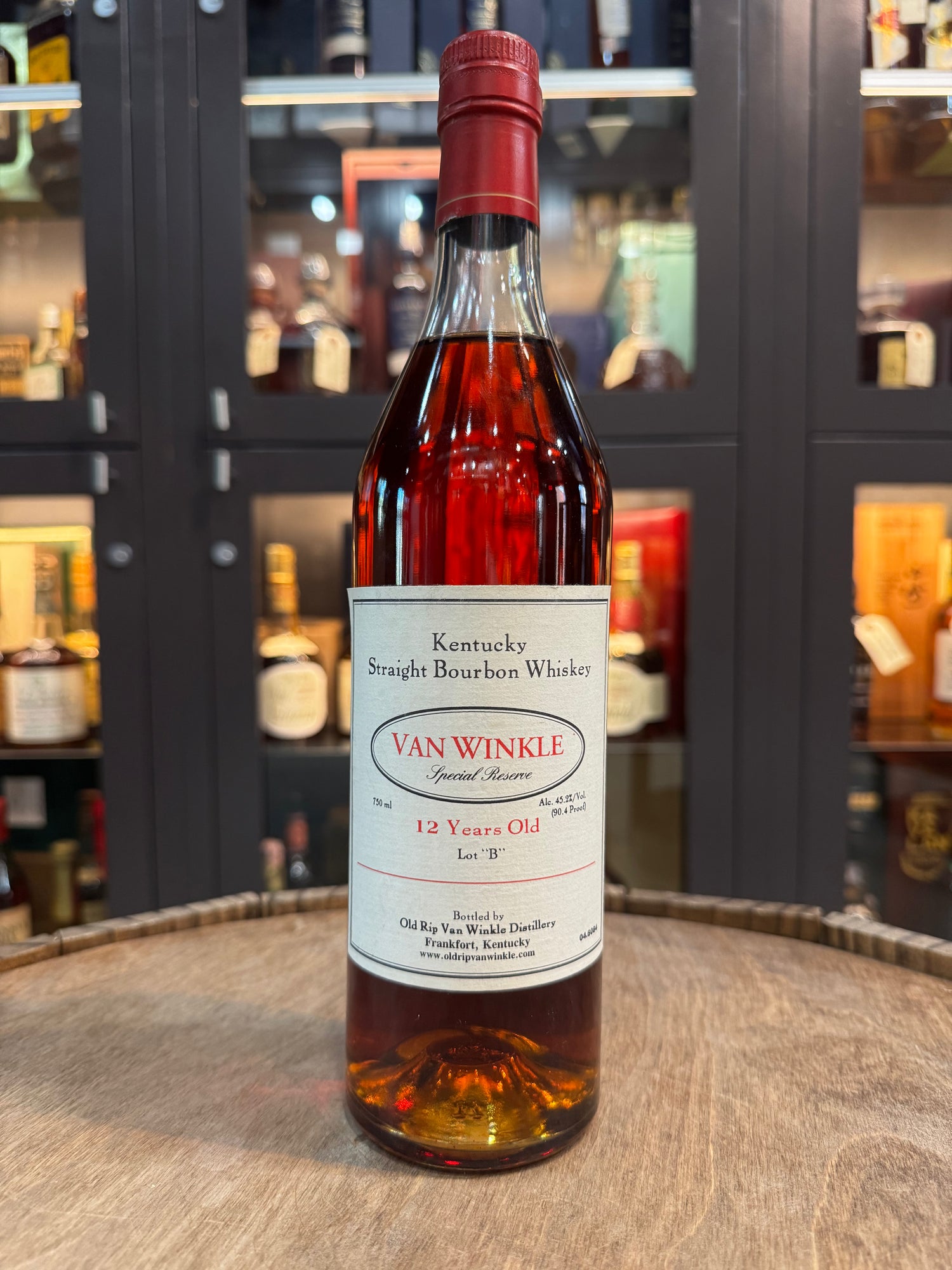 Van Winkle 12 Year Special Reserve Lot B 90.4 Proof 750ml (2002-2006)