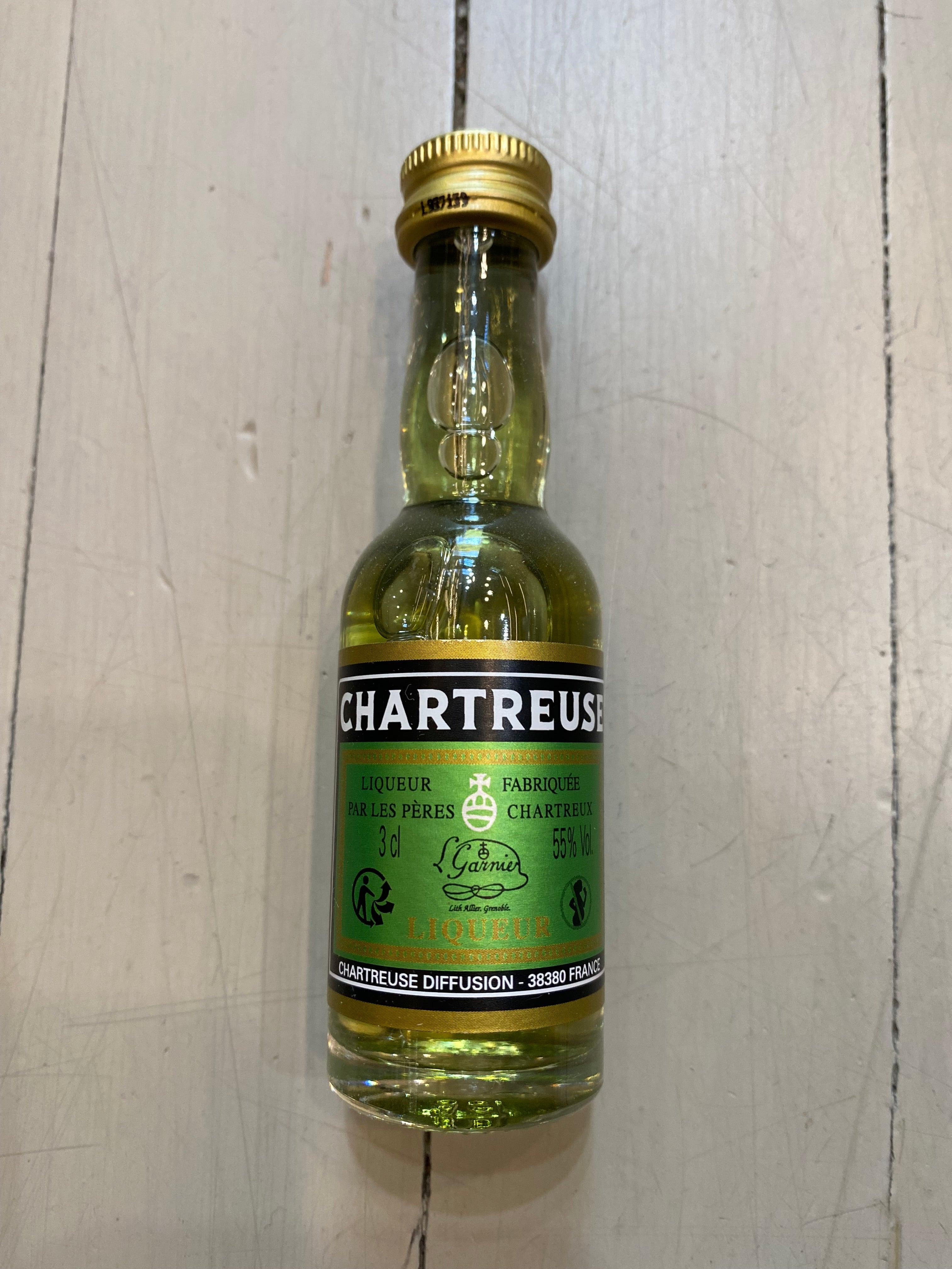 Chartreuse Green 30ml Miniature – The Bourbon Concierge