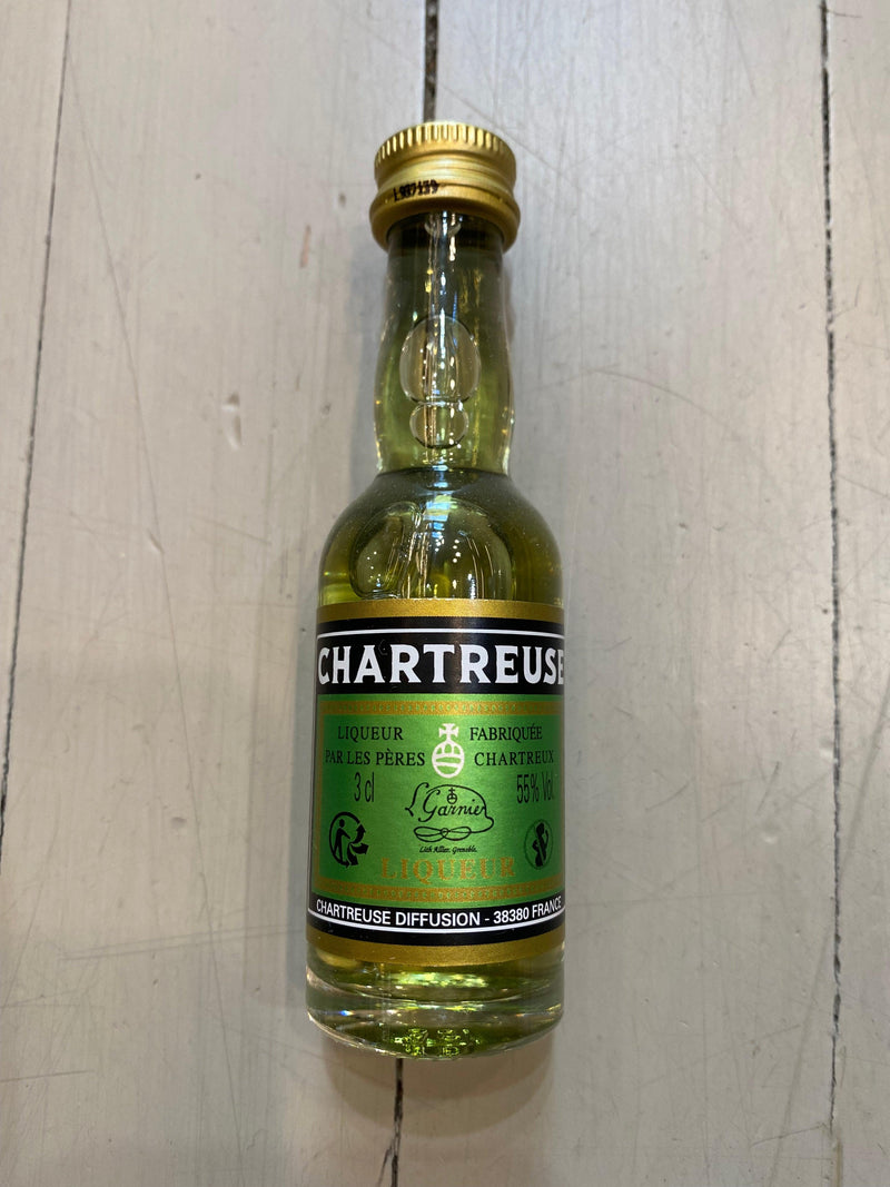 Chartreuse Green 30ml Miniature – The Bourbon Concierge