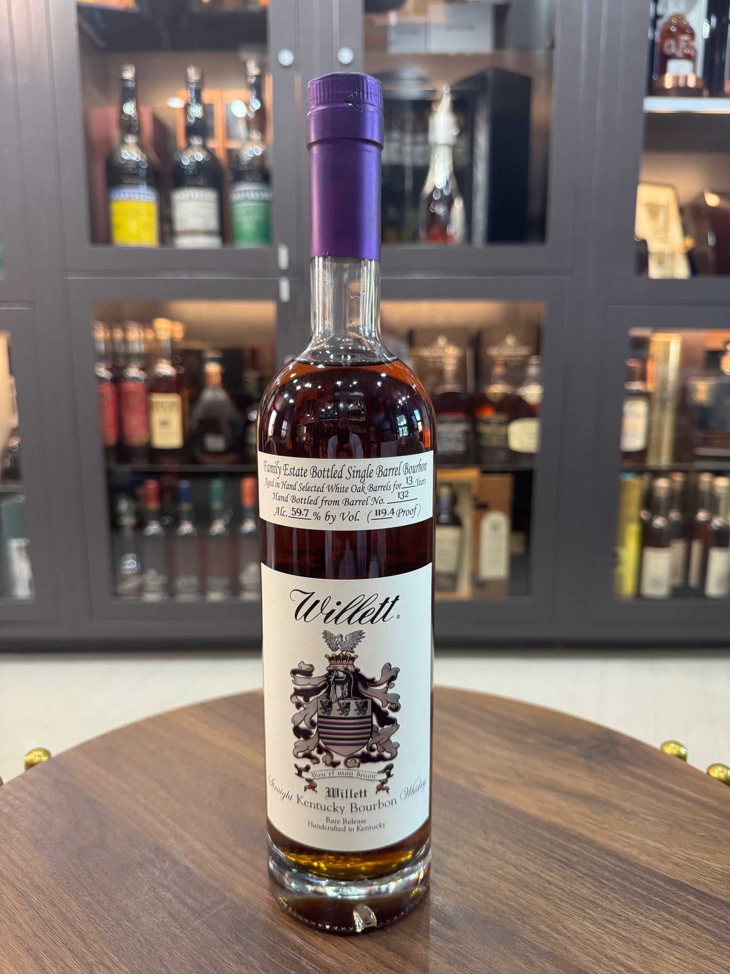 Willett Family Estate "Purple Top" 13 Year Bourbon ("Raley's")