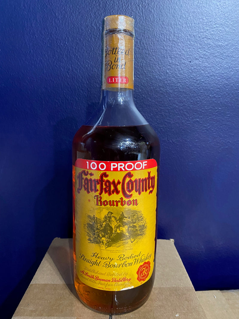 Fairfax County Bourbon Bottled in Bond *Vintage Bowman Distillery*