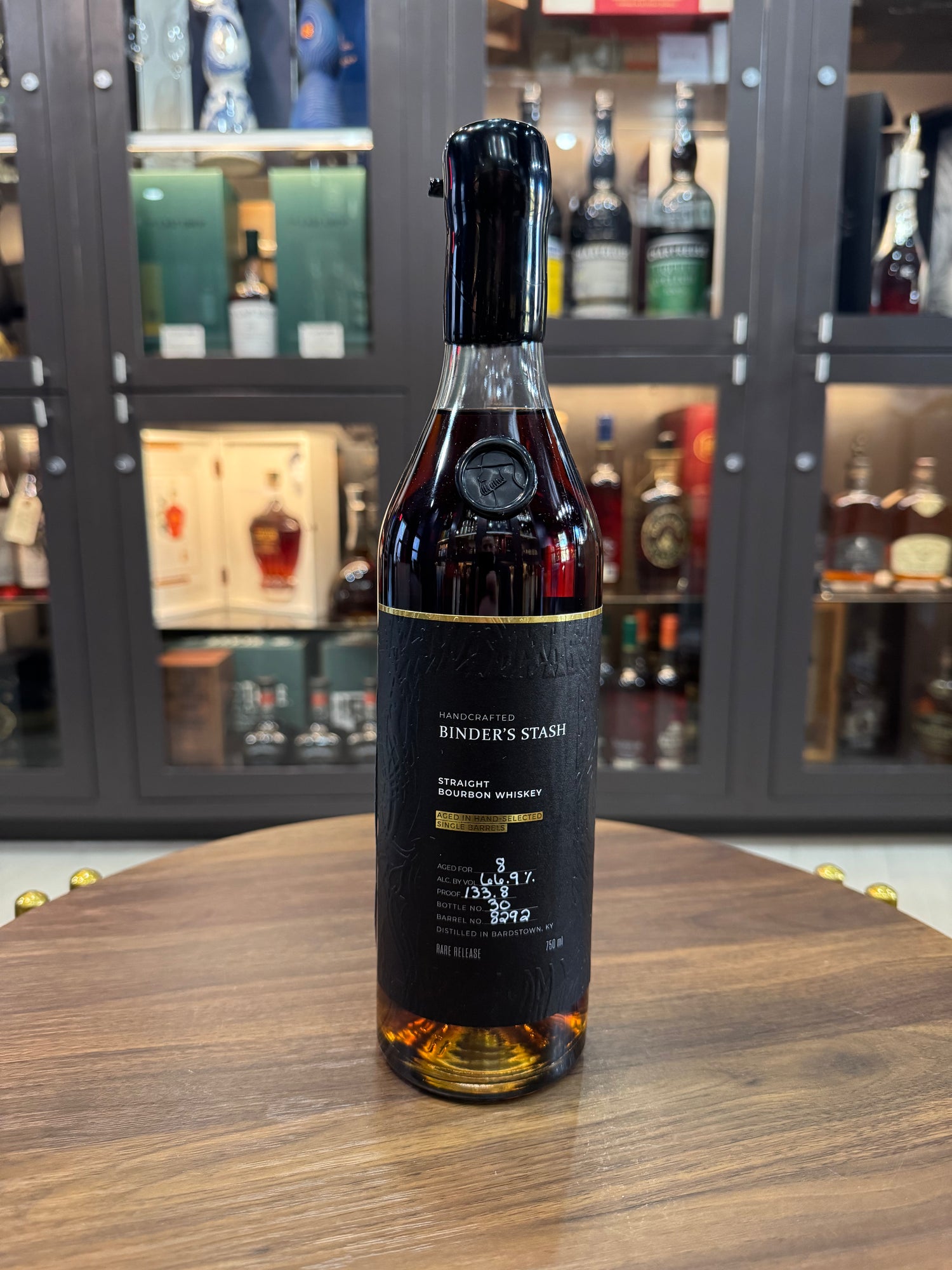 Binder's Stash "U-Bet" 8 Year Bourbon (133.8pf)