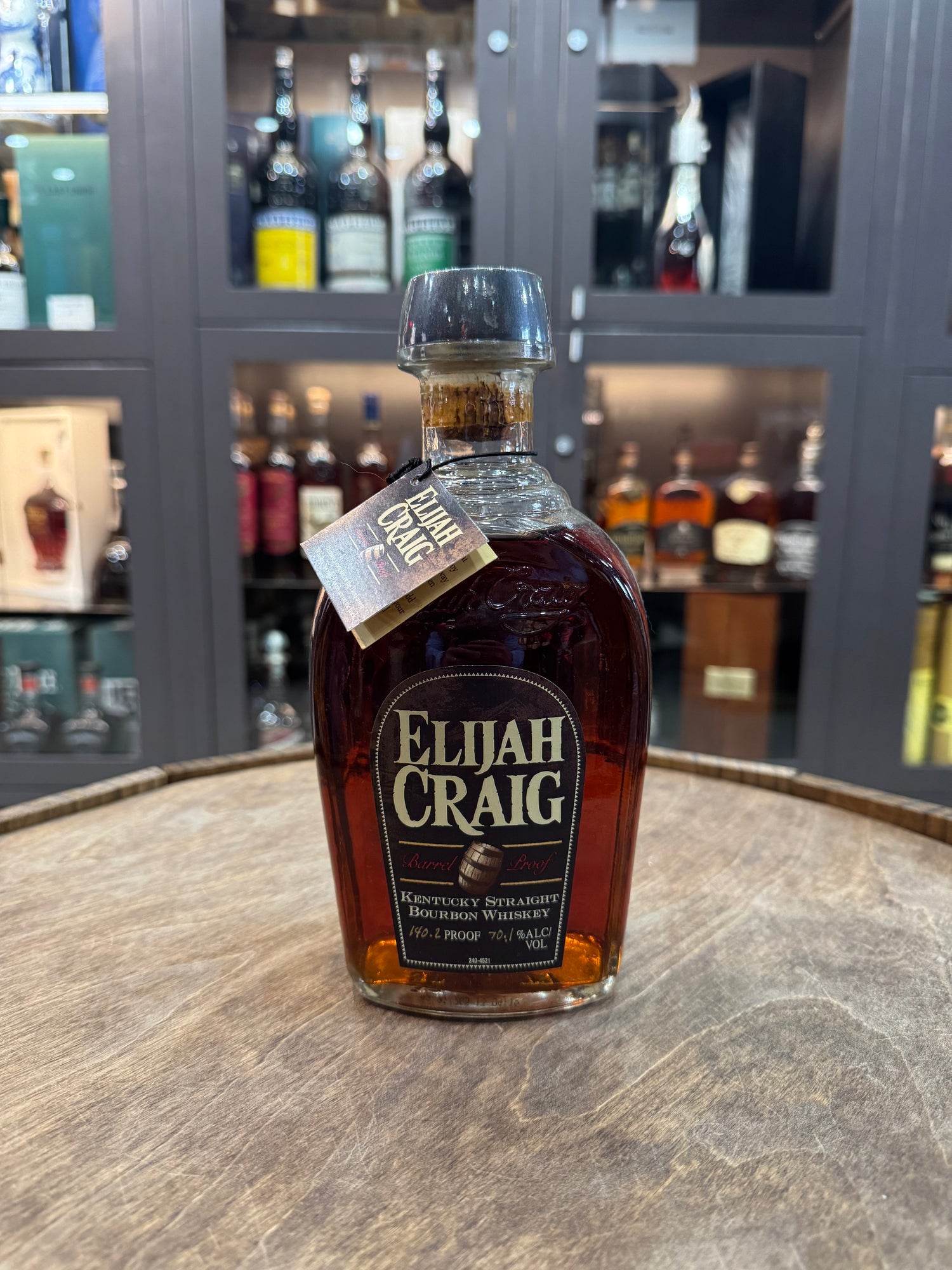 Elijah Craig Barrel Proof - Old Squat Bottle - 140.2 Proof - Batch 6