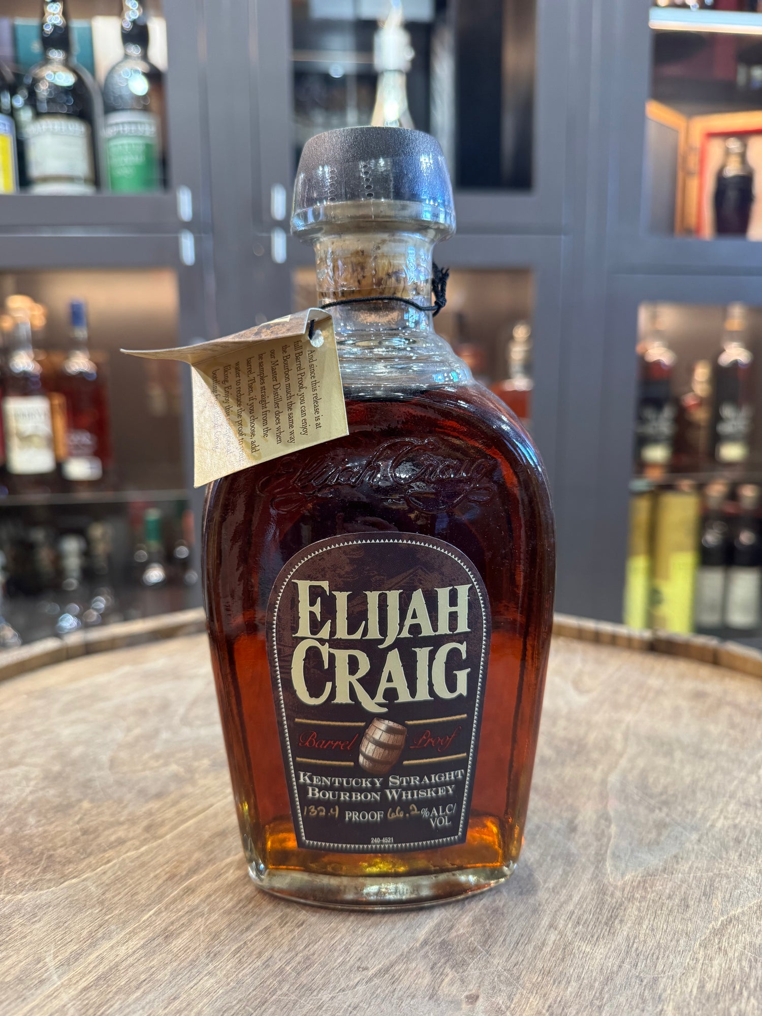 Elijah Craig Barrel Proof - Old Squat Bottle - 132.4 Proof - Batch 4