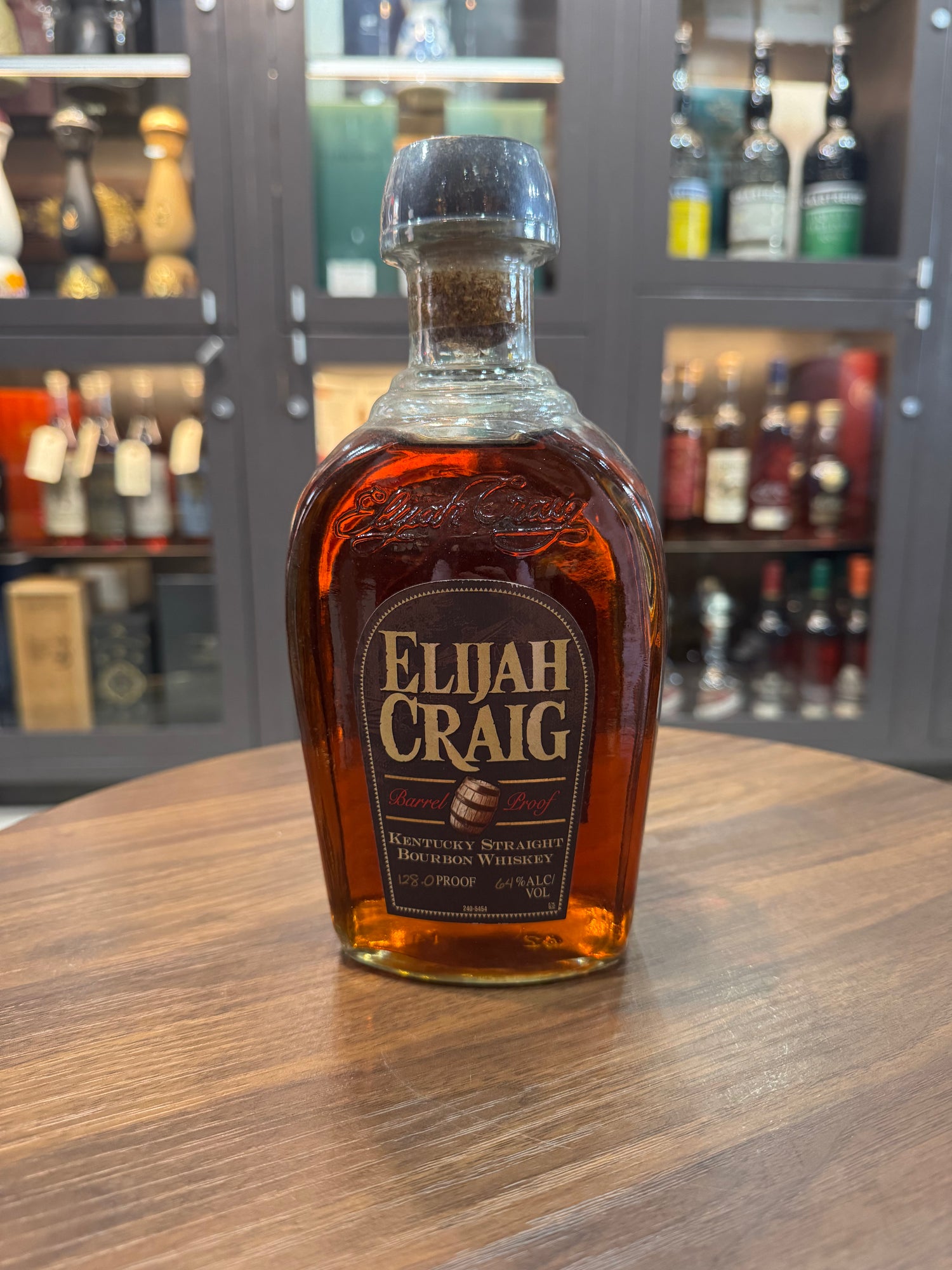 Elijah Craig Barrel Proof - Old Squat Bottle - 128.0 Proof - Batch 7