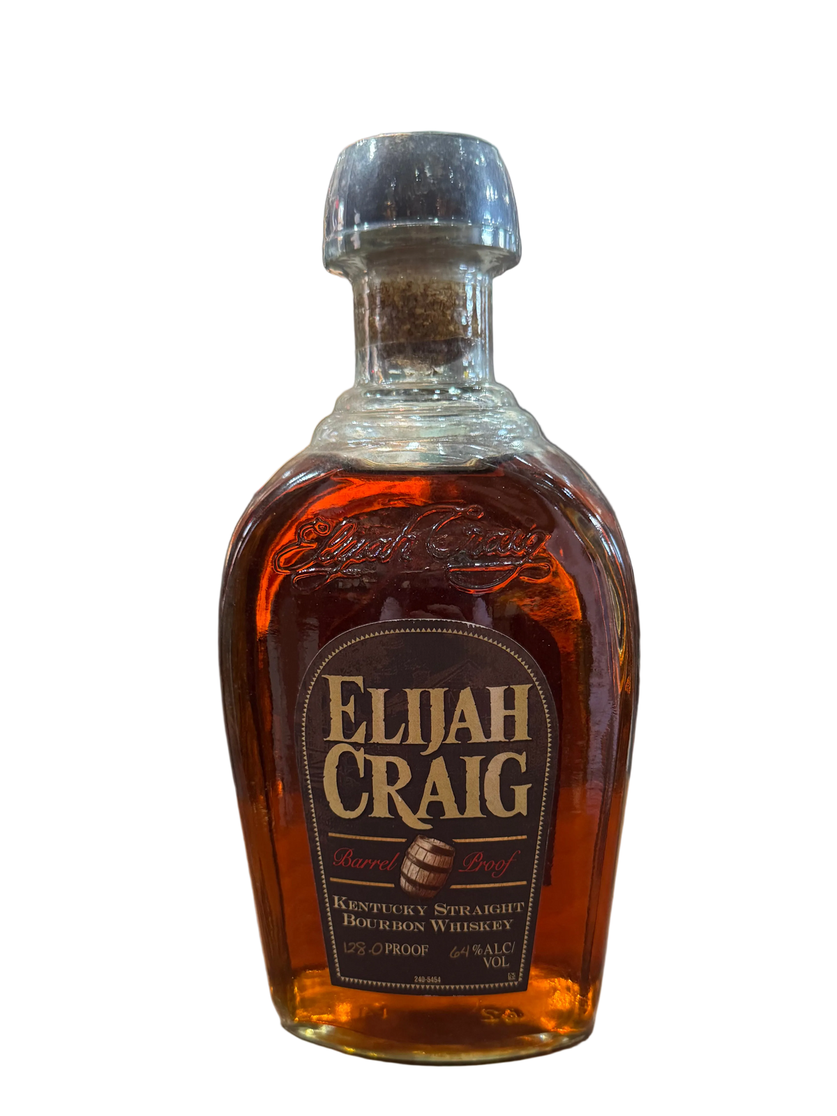 Elijah Craig Barrel Proof - Old Squat Bottle - 128.0 Proof - Batch 7