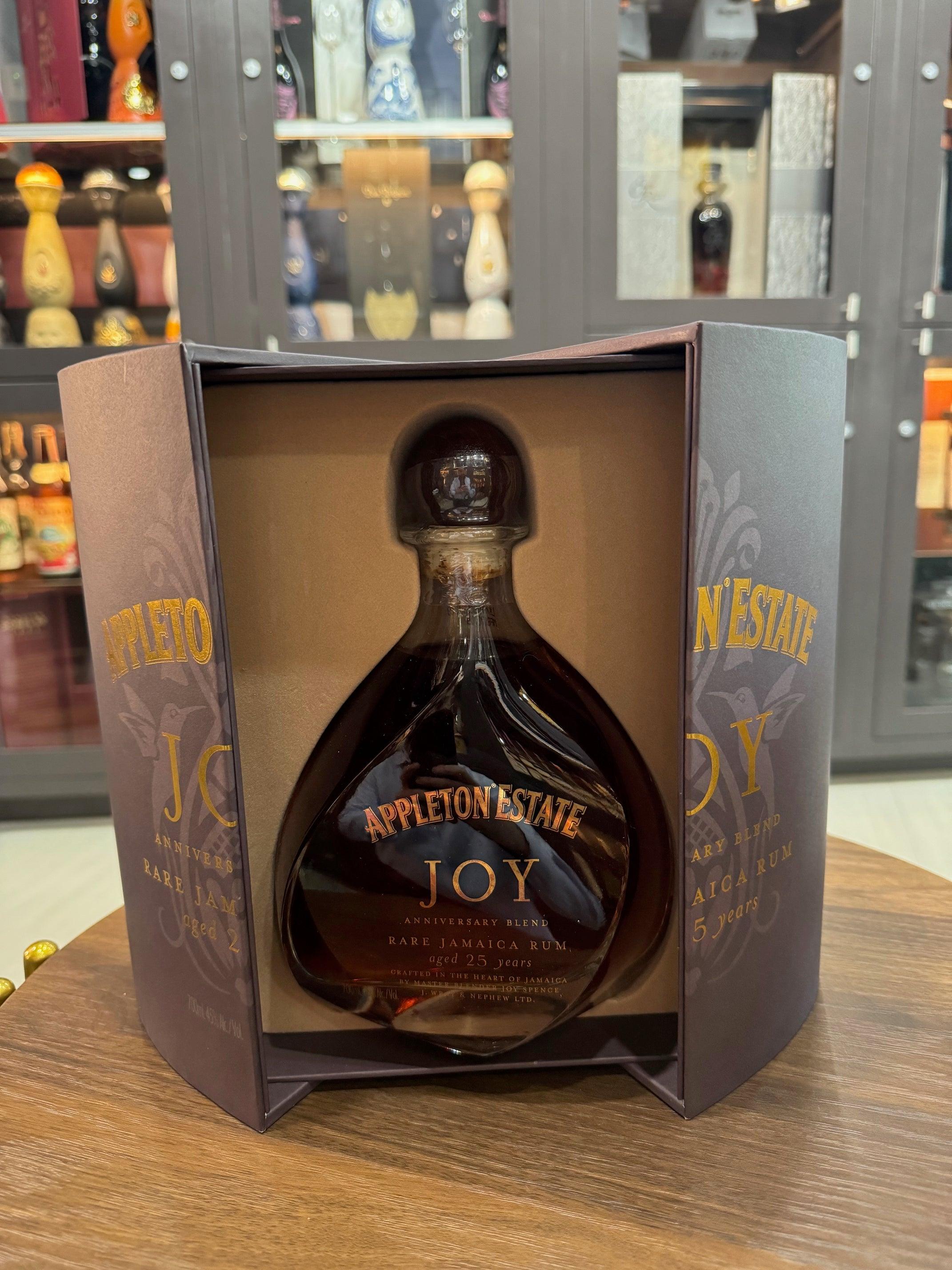 Appletone Estate Joy 25 Year Old Anniversary Rum (700ml) – The Bourbon ...