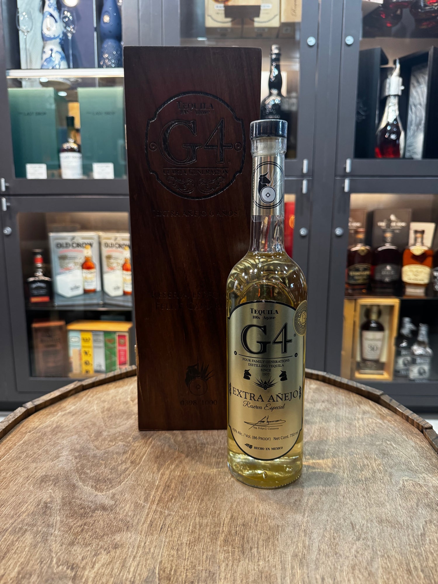 G4 Extra Anejo Limited Edition 6 Years Reserva Especial De Felipe Camarena Tequila