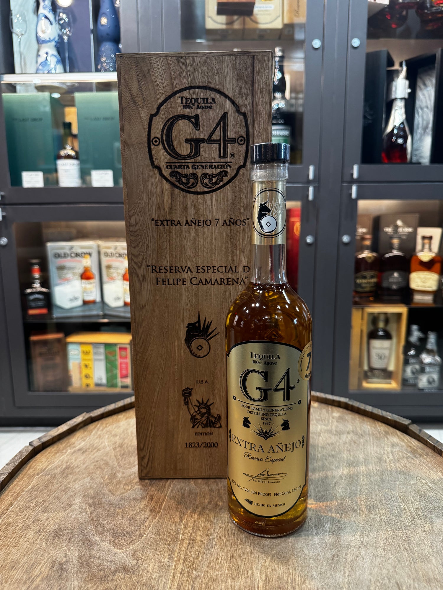 G4 Extra Anejo 7 Year Reserva Especial De Felipe Camarena Tequila