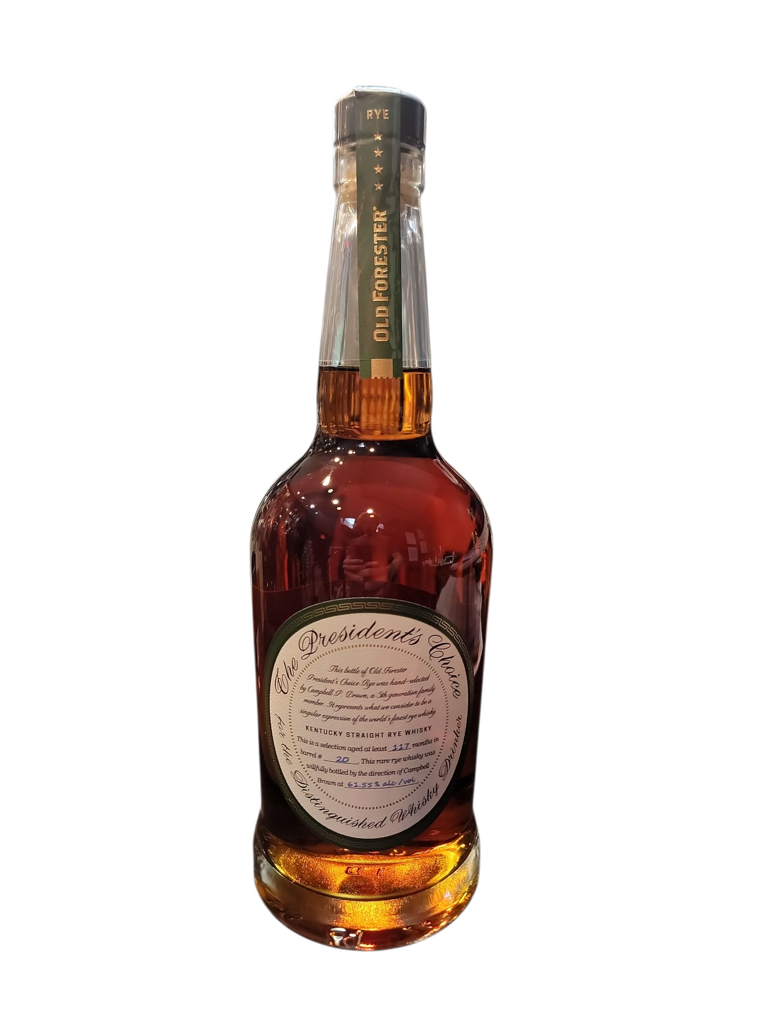 Old Forester President's Choice Rye