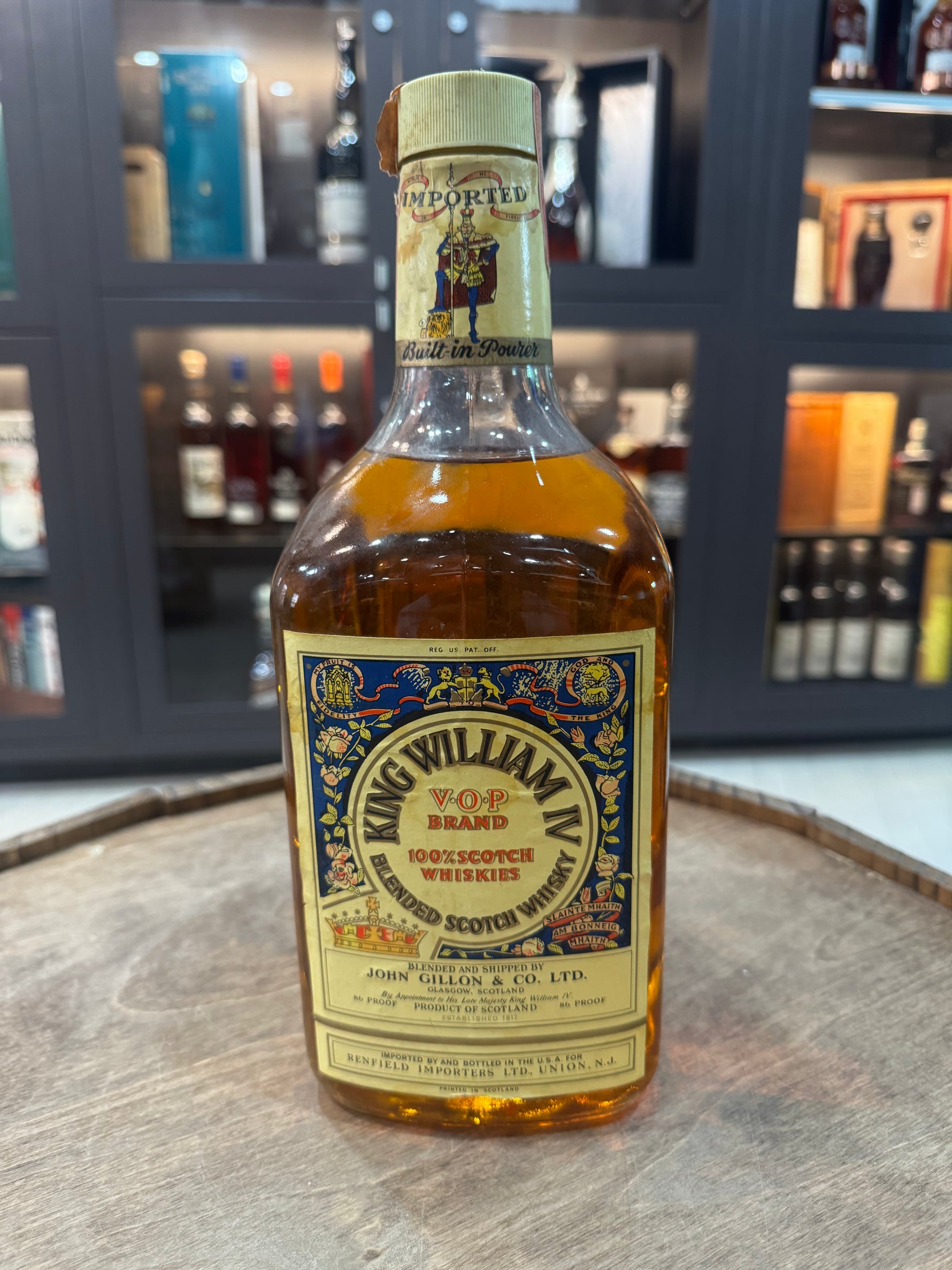 King William IV VOP Blended Scotch Whisky (Half Gallon) – The King William IV VOP Blended Scotch Whisky (Half Gallon) – The