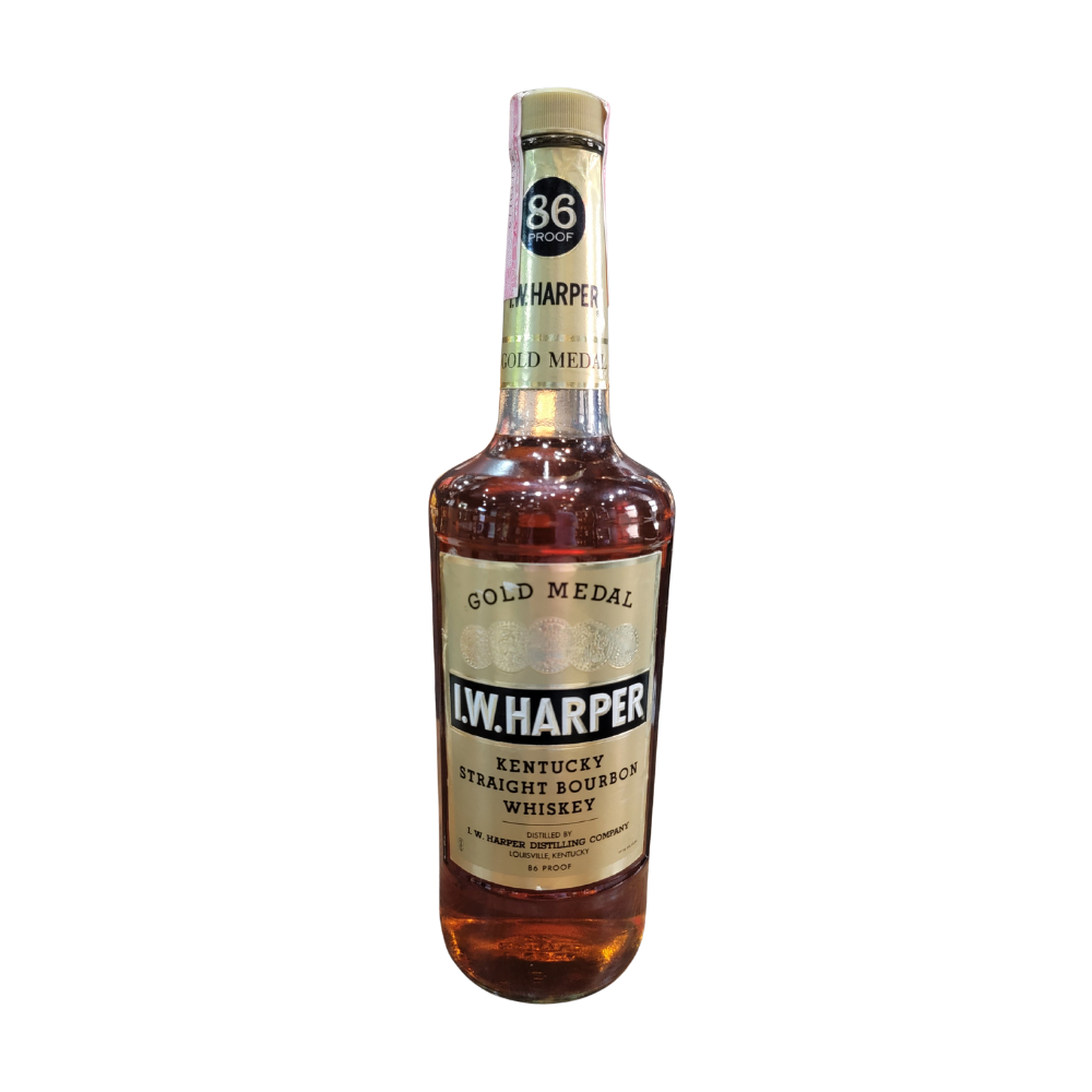 IW Harper Bourbon 86 Proof - 1970s