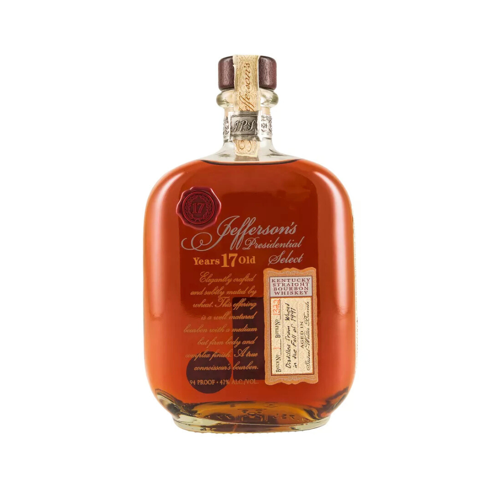 Jefferson's Presidential Select 17 Year Bourbon - Batch 1