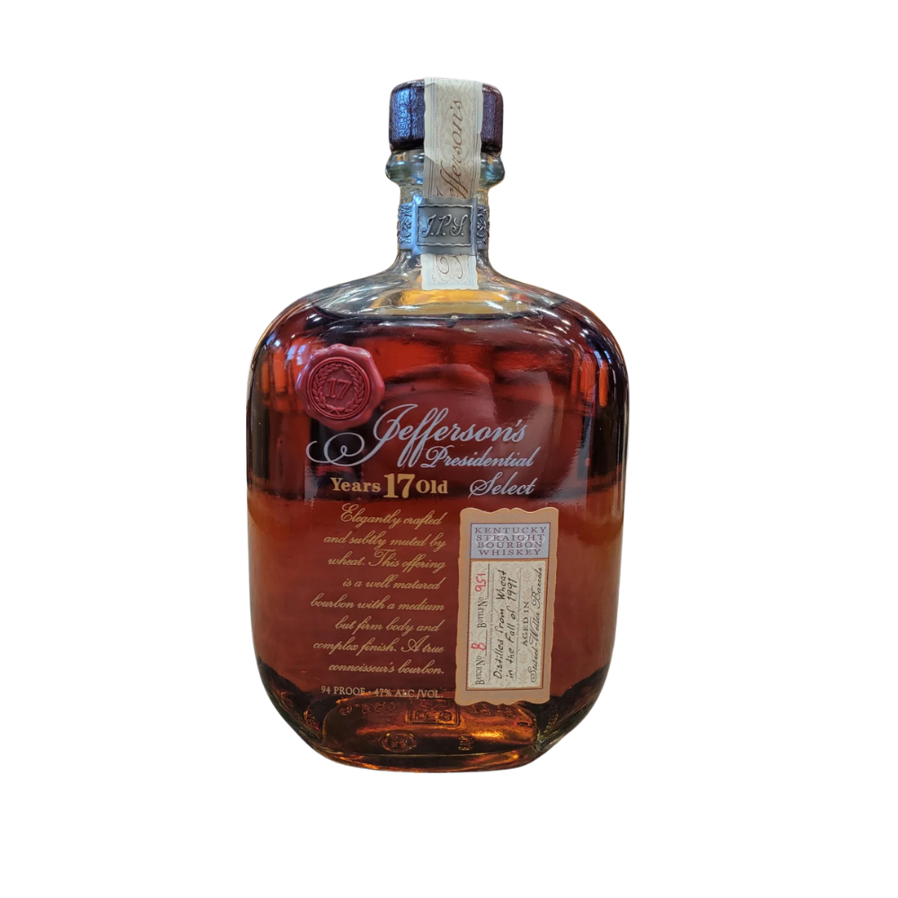 Jefferson's Presidential Select 17 Year Bourbon - Batch 8