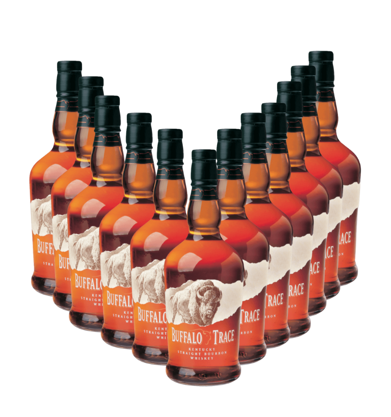 Buffalo Trace Bourbon 750ml - 12 Bottle bundle