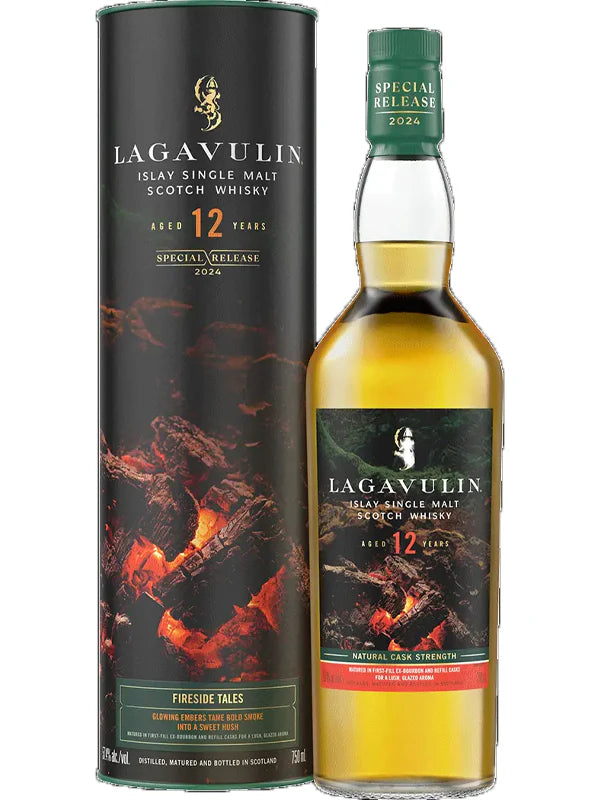 Lagavulin 12 year old "Fireside Tales" Single Malt Scotch Whisky Special Release 2024